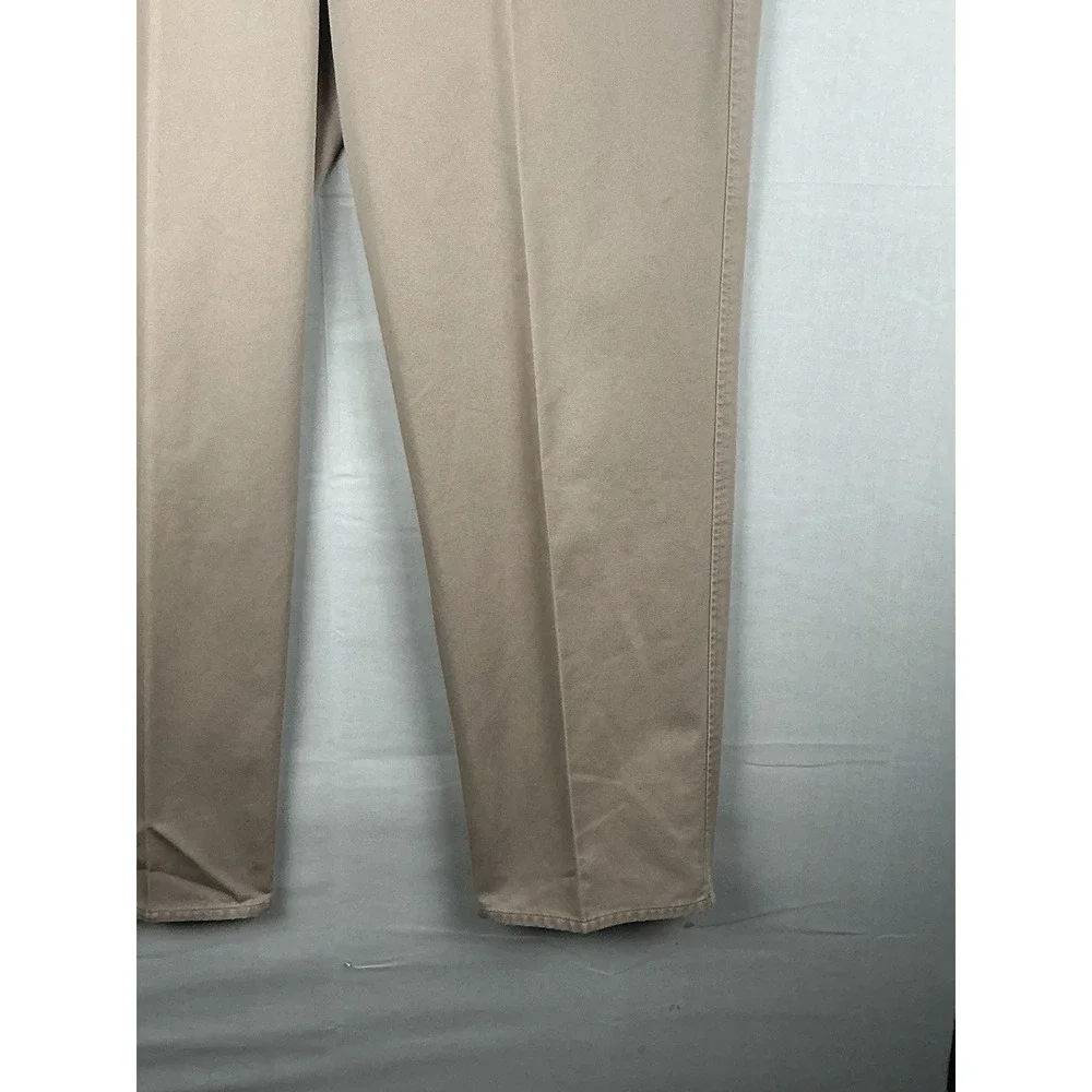 Levis Classic Farah Khaki Pants Mens 36x32 Beige Straight Leg Y2K